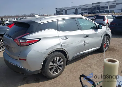 2017 Nissan Murano Sl z USA, uszkodzony, nr VIN 5N1AZ2MH6HN187230